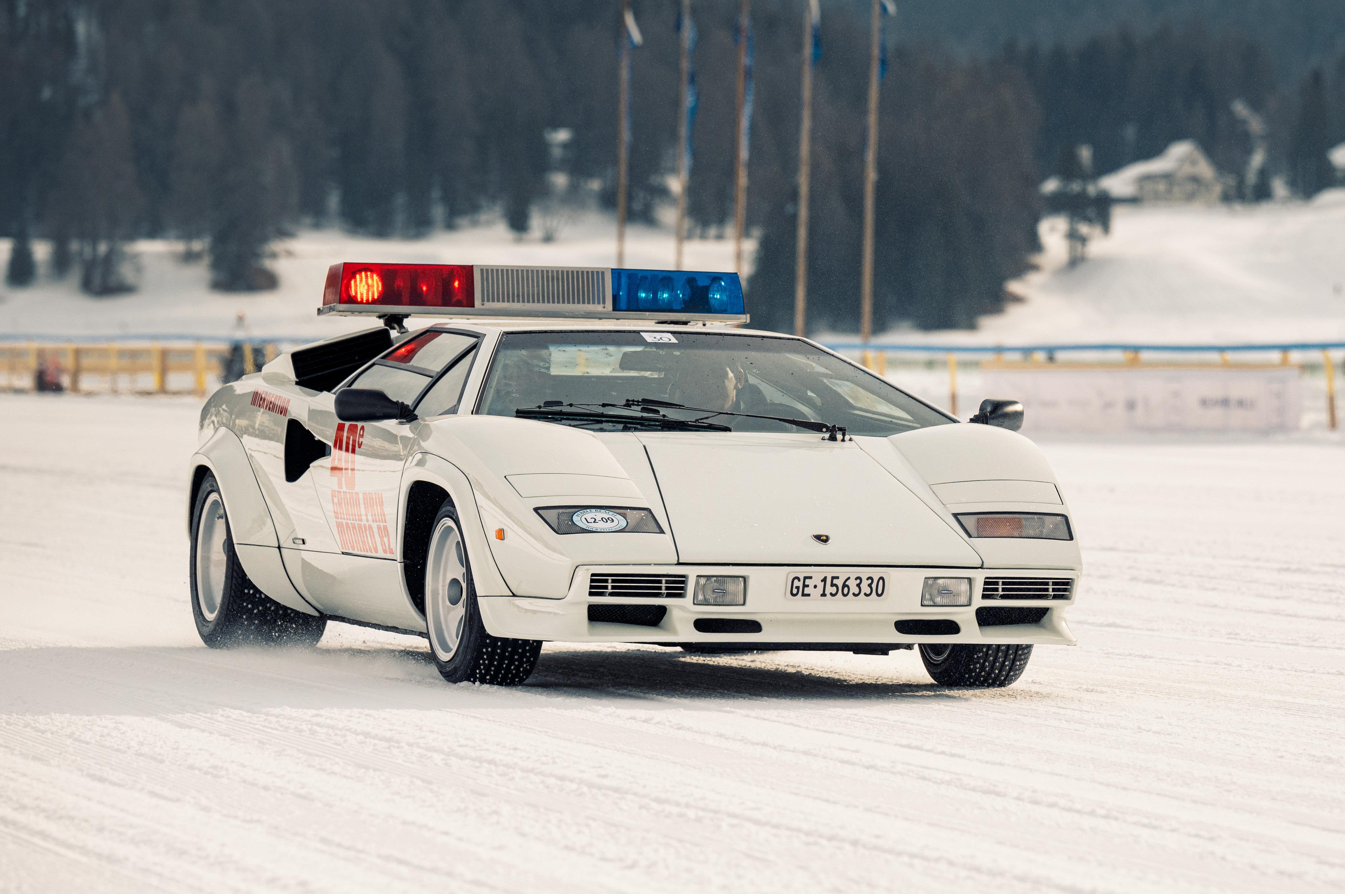 Icons on Ice: The Countach and the Miura SV