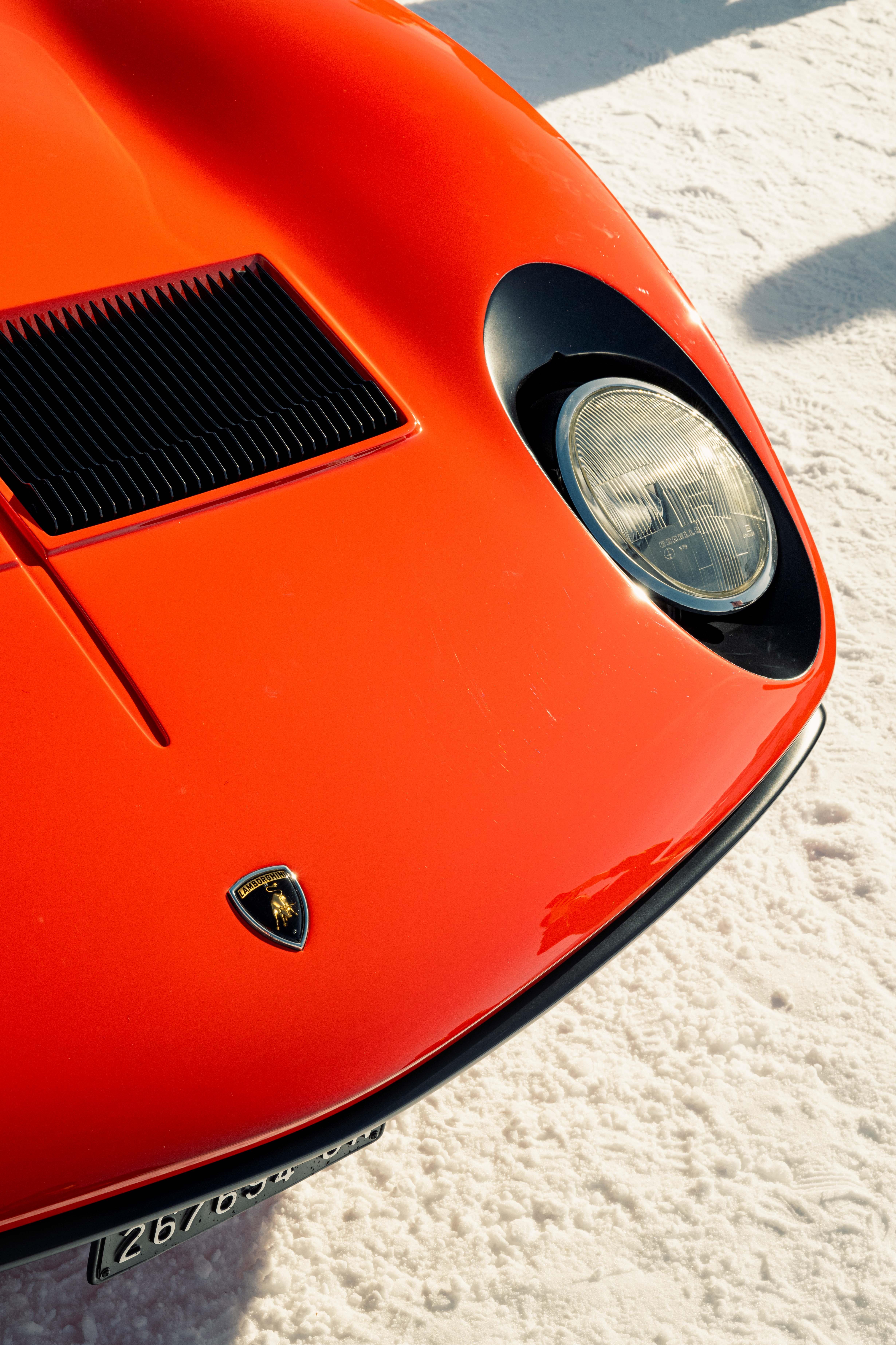 Icons on Ice: The Countach and the Miura SV