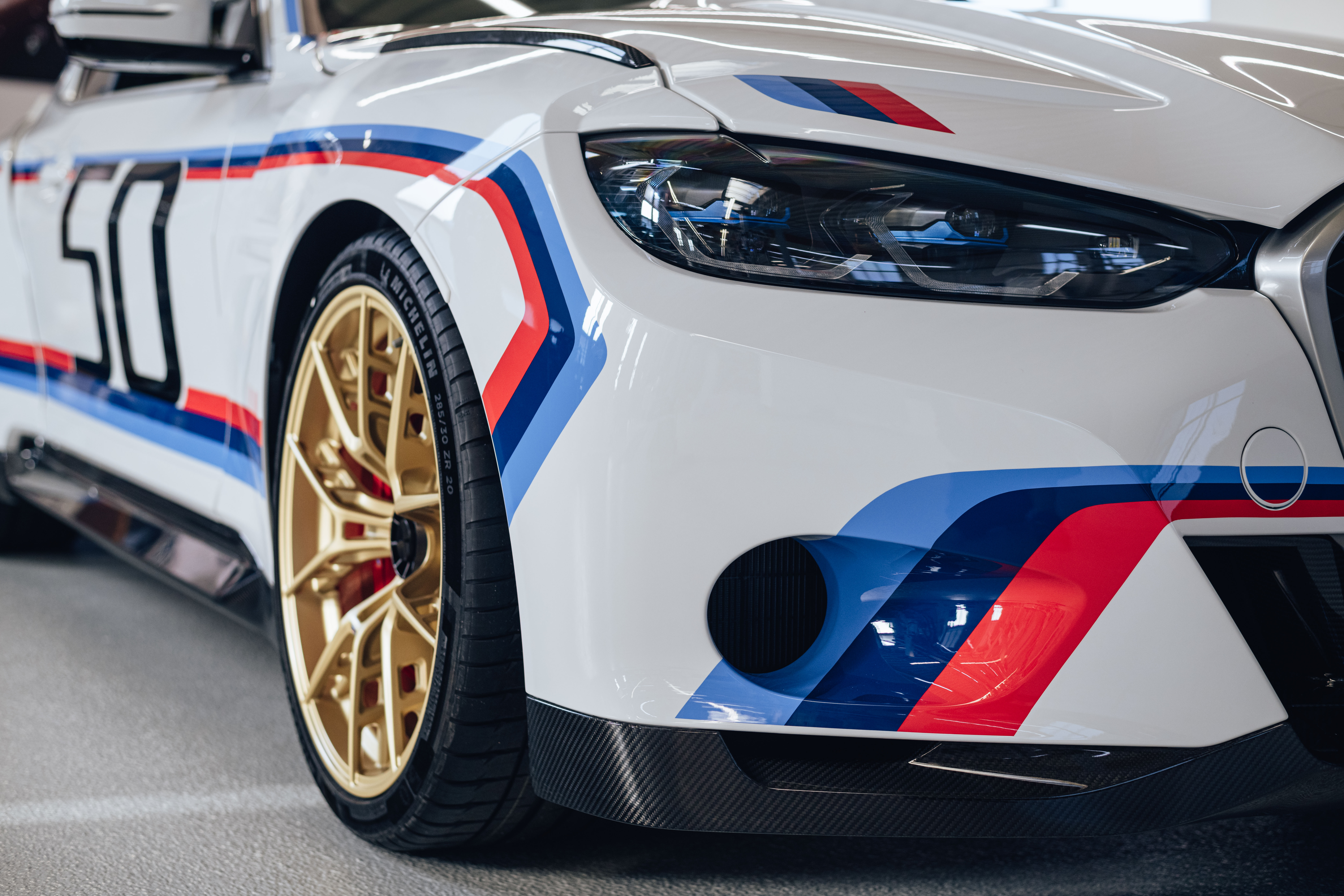 The BMW 3.0 CSL is characterised by the craftsmanship creating it.
