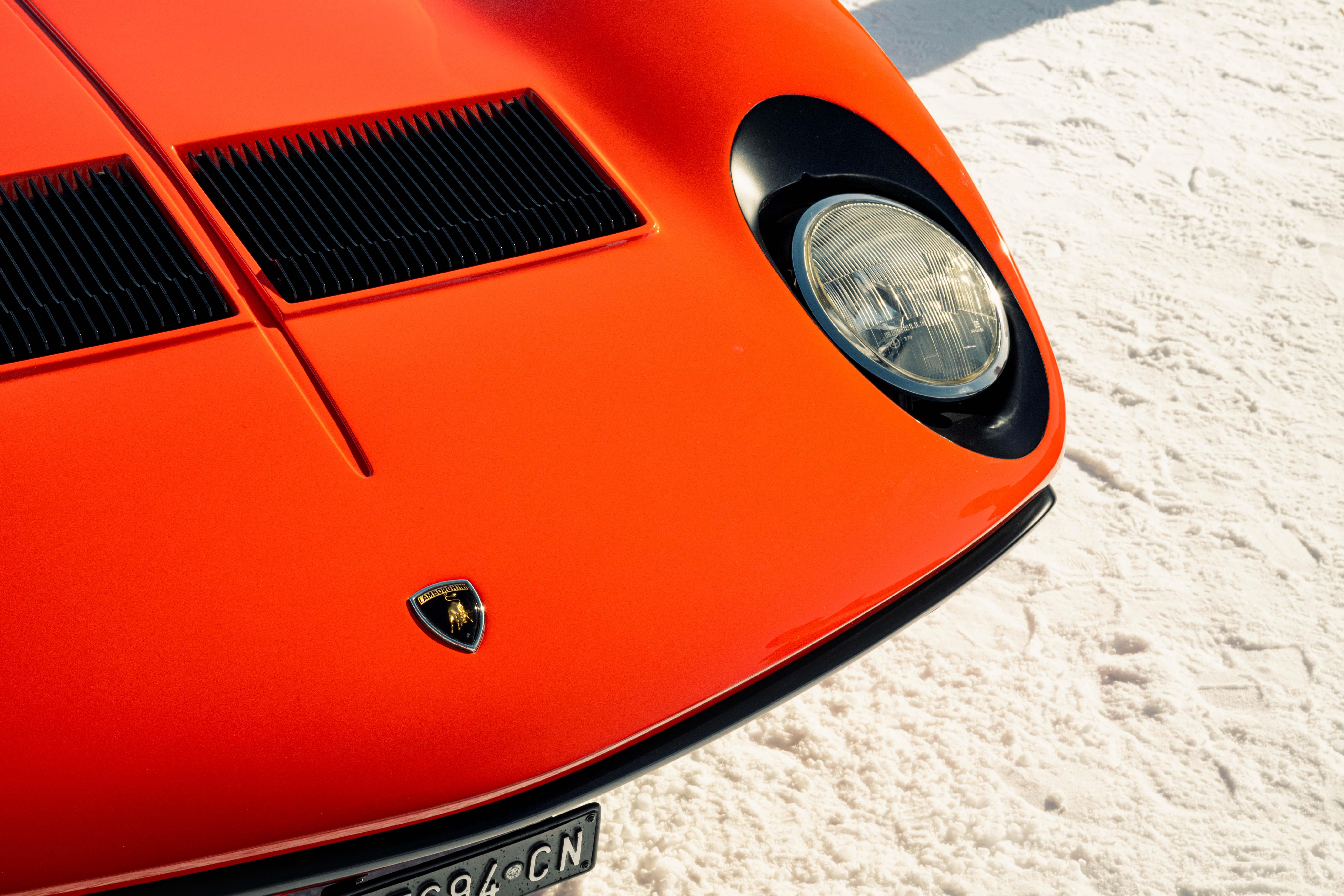 Icons on Ice: The Countach and the Miura SV